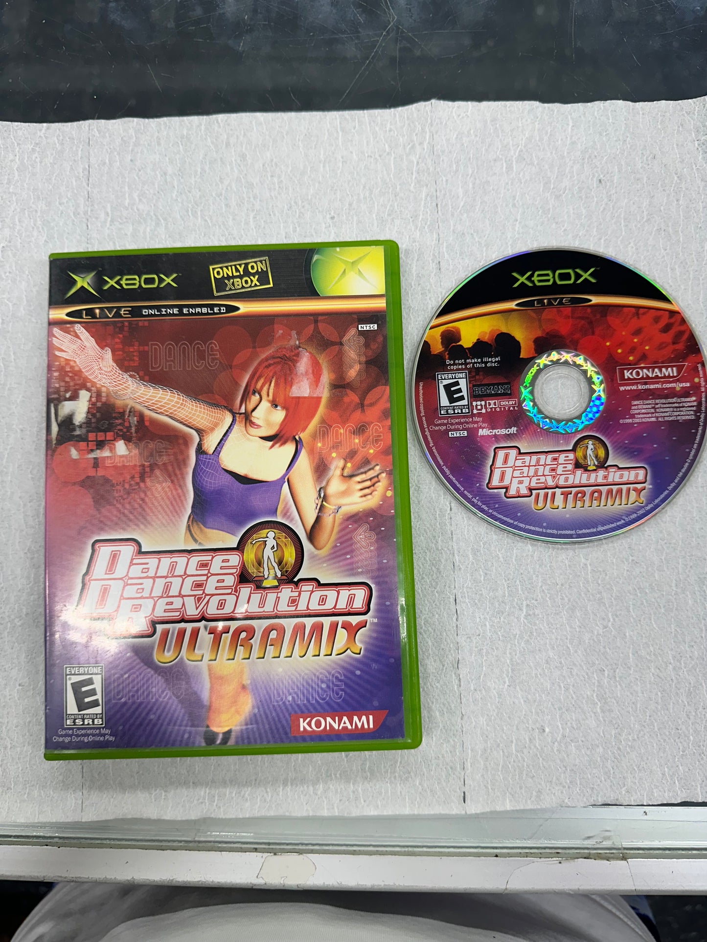 DANCE REVOLUTION ULTRA MIX XBOX -PRE OWN