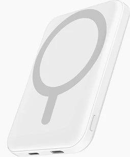 Wireless Charging MS Power Bank (WHITE) (5000 mAh / 5W) (Only Ground Shipping)