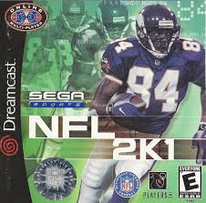 NFL 2K1 DREAM CAST SEGA SPORT